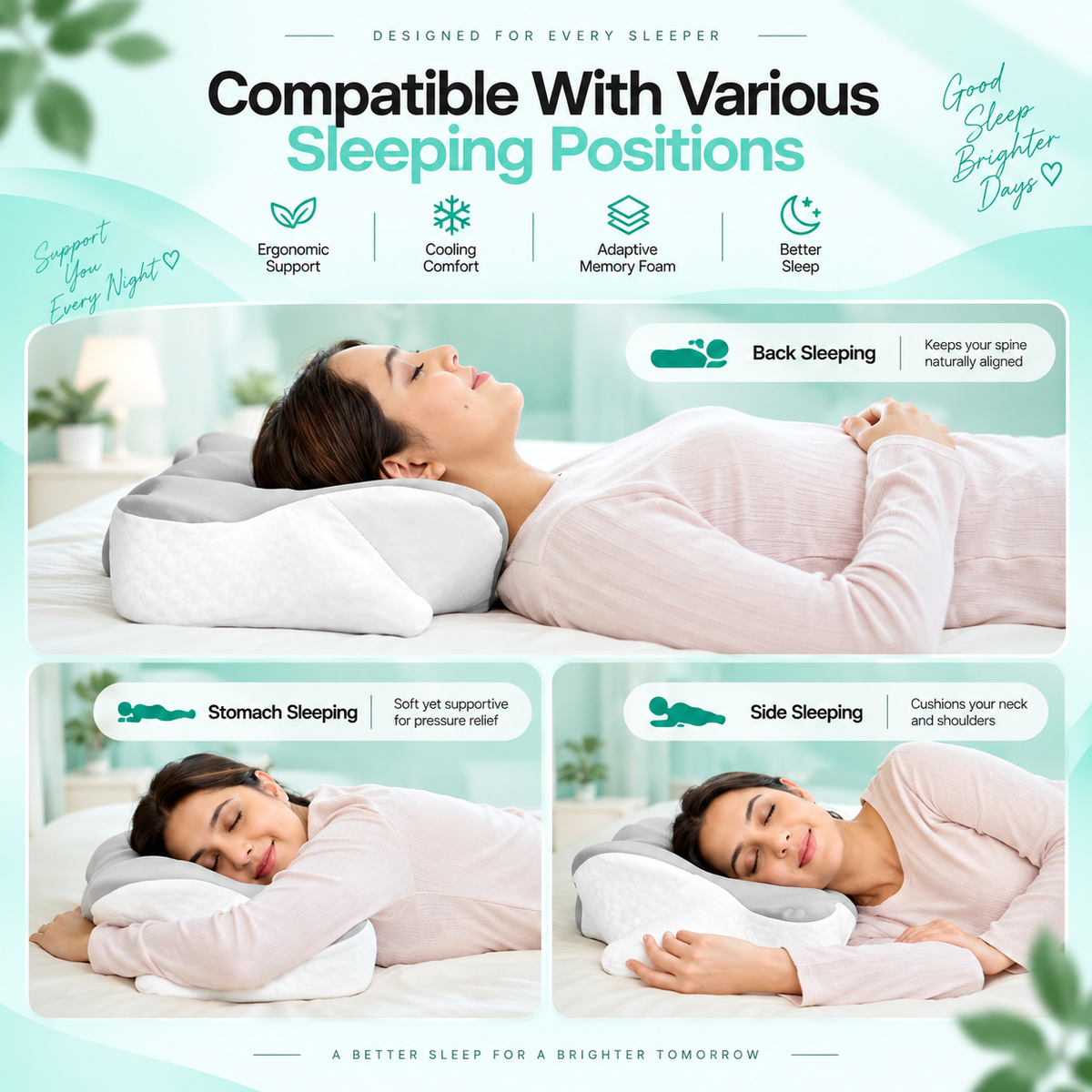 OCTAGUM™ CoolRest Pillow